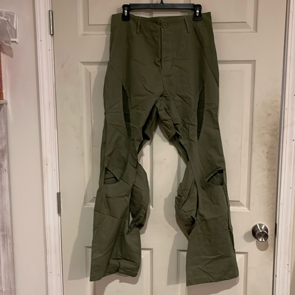 Green pants